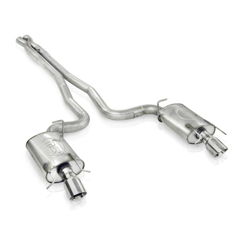 Cadillac CTS-V Performance Exhaust - Stainless Works - Catback, Turbo S-Tube Mufflers, X-Pipe, 4in Tips - `09-`15